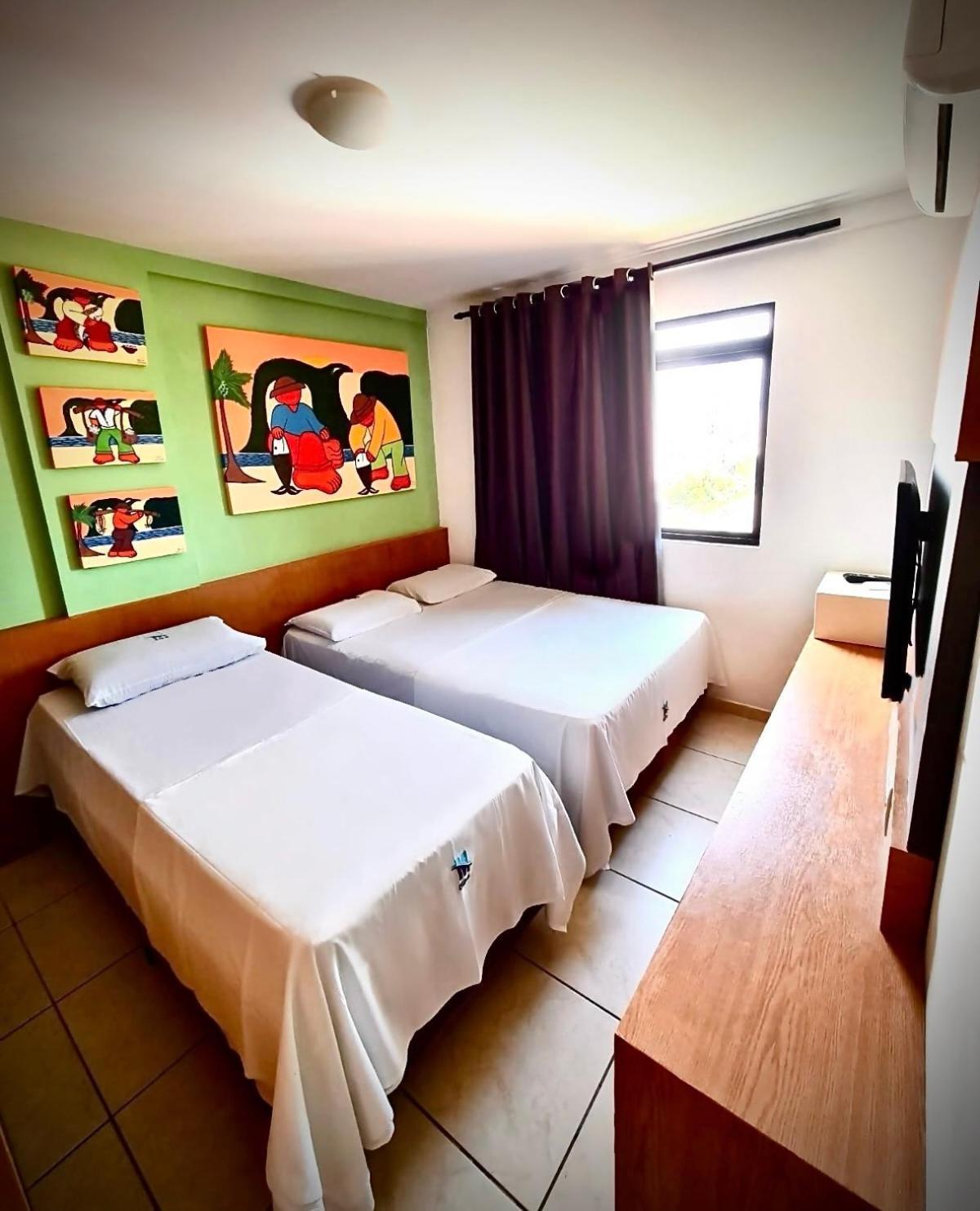 Appartement Aconchegantes Flats, 1 E 2 Qtos, Em Ponta Negra à Natal Extérieur photo